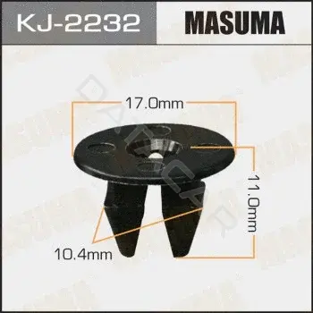 Клипса молдинга MASUMA KJ-2232