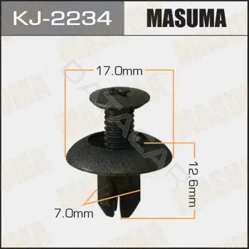 Клипса молдинга MASUMA KJ-2234