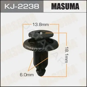 Клипса молдинга MASUMA KJ-2238