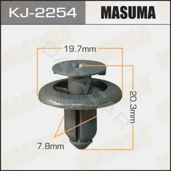 Клипса молдинга MASUMA KJ-2254