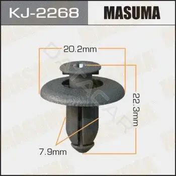 Клипса молдинга MASUMA KJ-2268
