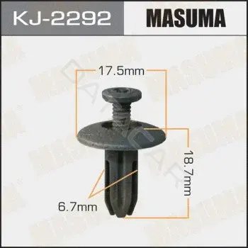 Клипса молдинга MASUMA KJ-2292