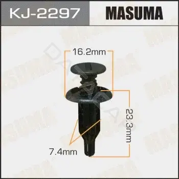 Клипса молдинга MASUMA KJ-2297