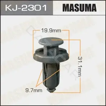 Клипса молдинга MASUMA KJ-2301