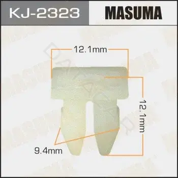 Клипса молдинга MASUMA KJ-2323