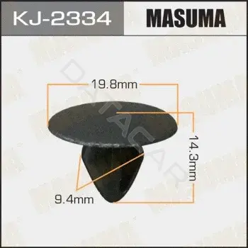 Клипса молдинга MASUMA KJ-2334