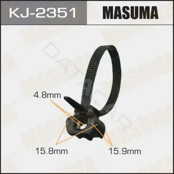 Клипса молдинга MASUMA KJ-2351