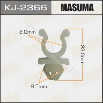 Клипса молдинга MASUMA KJ-2366