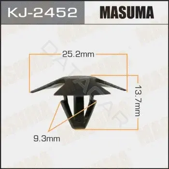 Клипса молдинга MASUMA KJ-2452