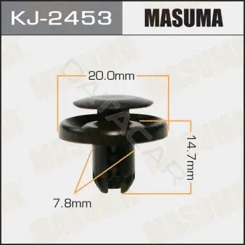 Клипса молдинга MASUMA KJ-2453