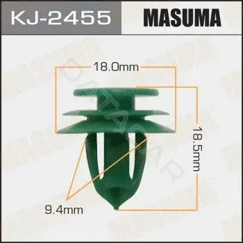 Клипса молдинга MASUMA KJ-2455