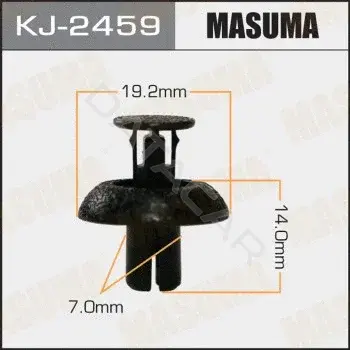 Клипса молдинга MASUMA KJ-2459