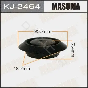 Клипса молдинга MASUMA KJ-2464