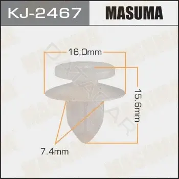 Клипса молдинга MASUMA KJ-2467