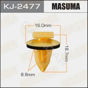 Клипса молдинга MASUMA KJ-2477