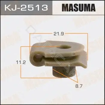 Клипса молдинга MASUMA KJ-2513