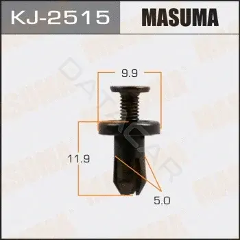 Клипса молдинга MASUMA KJ-2515