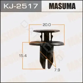 Клипса молдинга MASUMA KJ-2517