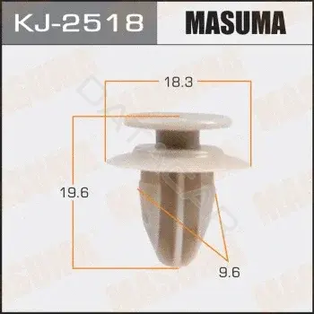 Клипса молдинга MASUMA KJ-2518