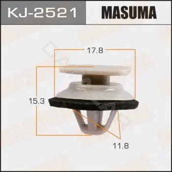 Клипса молдинга MASUMA KJ-2521