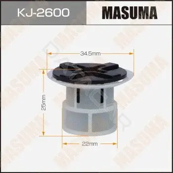 Клипса молдинга MASUMA KJ-2600