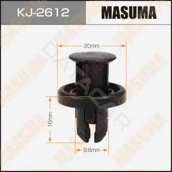 Клипса молдинга MASUMA KJ-2612