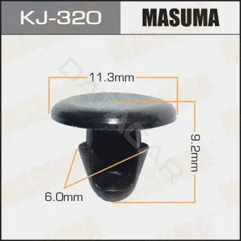 Клипса молдинга MASUMA KJ-320
