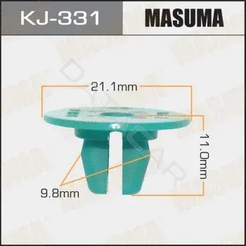 Клипса молдинга MASUMA KJ-331