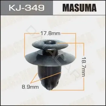 Клипса молдинга MASUMA KJ-349