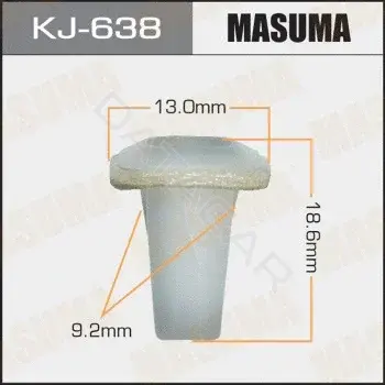 Клипса молдинга MASUMA KJ-638