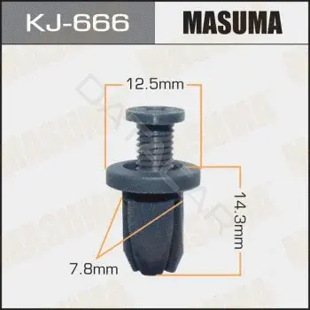 Клипса молдинга MASUMA KJ-666