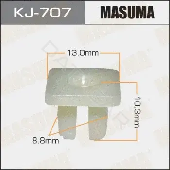 Клипса молдинга MASUMA KJ-707