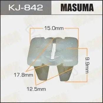 Клипса молдинга MASUMA KJ-842