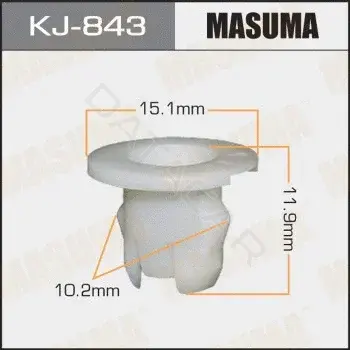 Клипса молдинга MASUMA KJ-843