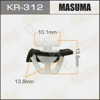 Клипса молдинга MASUMA KR-312