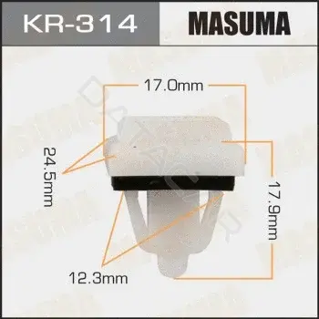 Клипса молдинга MASUMA KR-314