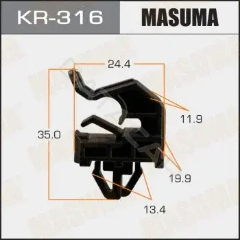 Клипса молдинга MASUMA KR-316
