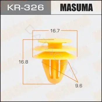 Клипса молдинга MASUMA KR-326