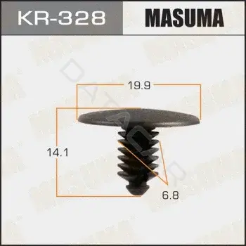 Клипса молдинга MASUMA KR-328