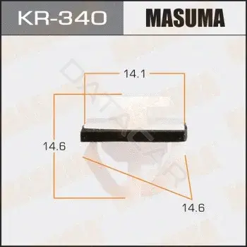 Клипса молдинга MASUMA KR-340