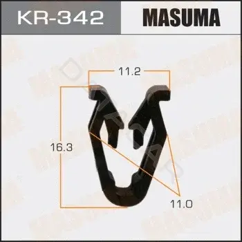Клипса молдинга MASUMA KR-342