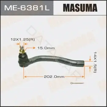 Рулевые наконечники MASUMA ME-6381L