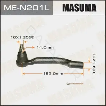 Рулевые наконечники MASUMA ME-N201L