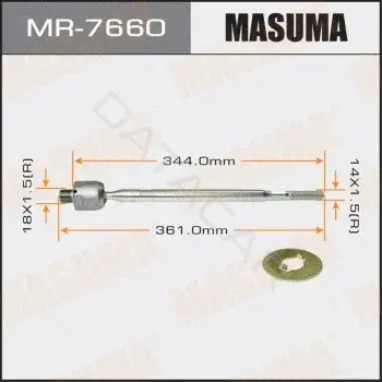 Рулевая тяга MASUMA MR-7660
