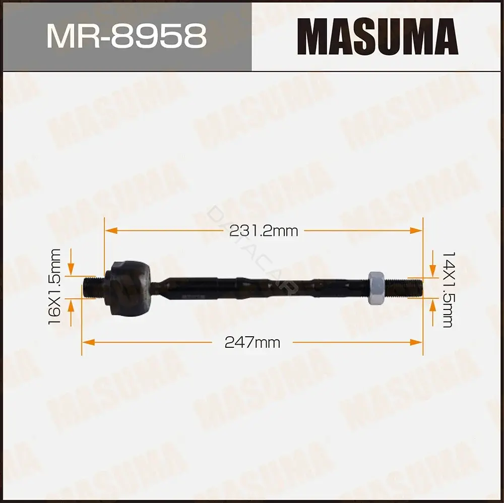 Рулевая тяга MASUMA MR-8958