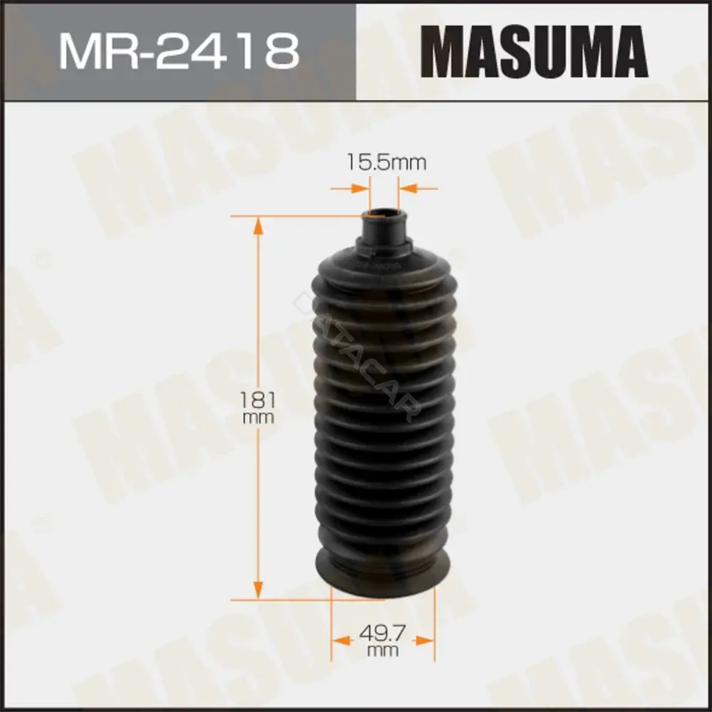 Пыльник рулевой рейки MASUMA MR-2418