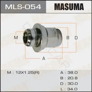 Гайка колеса MASUMA MLS-054