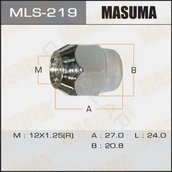 Гайка колеса MASUMA MLS-219