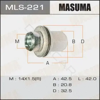 Гайка колеса MASUMA MLS-221