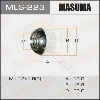 Гайка колеса MASUMA MLS-223